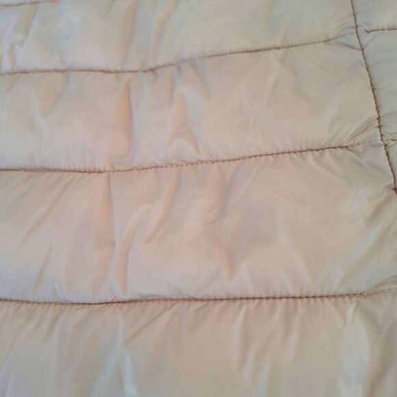 Love Tree Ultra Light Travel Packable Puffer Vest Women's Juniors L Khaki Zip Up - Picture 9 of 16